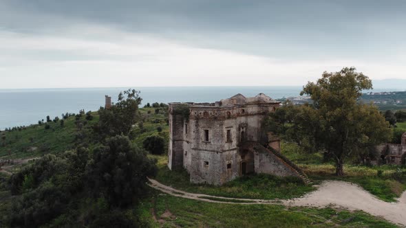 Ancient Castle in Calabria Italy