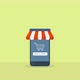 Animation Online shopping on smartphone app - VideoHive Item for Sale