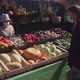Buying Garlic from the Market. Slow Motion 2x. - VideoHive Item for Sale