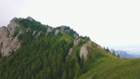 Above the Mountains on the Trail