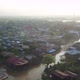 Aerial View  Of Floating Village In Myanmar  4k - VideoHive Item for Sale