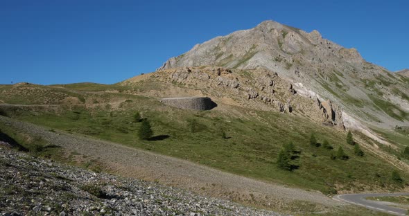 The Izoard pass, Queyras range, Hautes Alpes, France