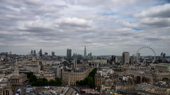 Time Lapse of the London Skyline