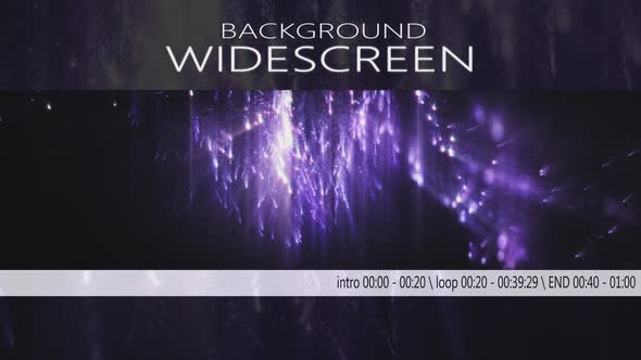 Purple Glamour Particles Background