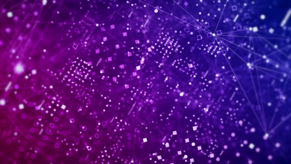 4K Circuit digital and technology background - Loopable