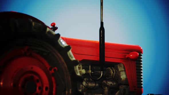 Old Vintage Retro Tractor