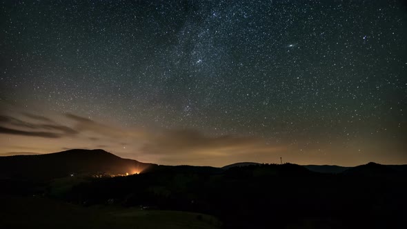 Night Stars Milky Way