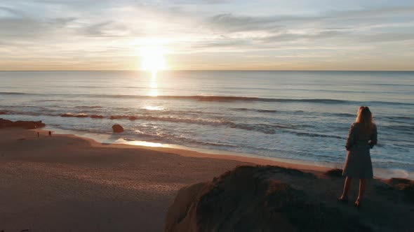 Looking At The Sunset