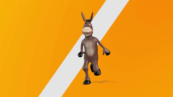 Toon Donkey Bang Dance