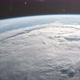 Earth As Seen Through Window Of Spaceship, Flight Of The Space Station Above The - VideoHive Item for Sale
