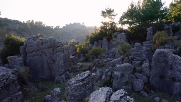 Incredible Stone Formations Scenery