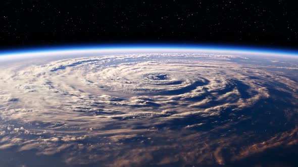 Big Hurricane In The Rays Of The Rising Sun alt