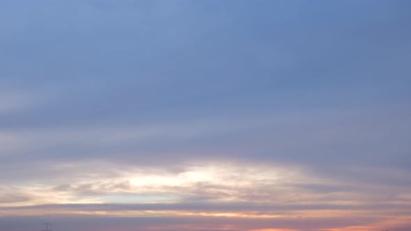 4K Sky Time lapse, Beautiful background, Sky Timelapse of skyscrapers. alt