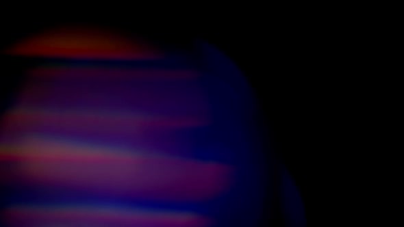 Multicolored Light Leaks  Footage on Black Background Stylizing Video Transitions Bokeh Effect