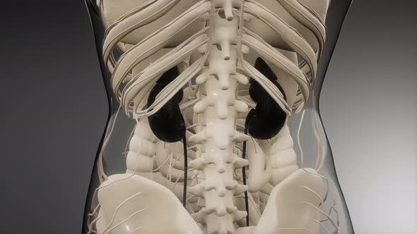 Medically Accurate Illustration of the Kidneys alt