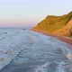 Sea Coast and Mountains At Sunset 4K - VideoHive Item for Sale