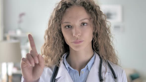 No, Restricting Young Lady Doctor Prohibiting Patient