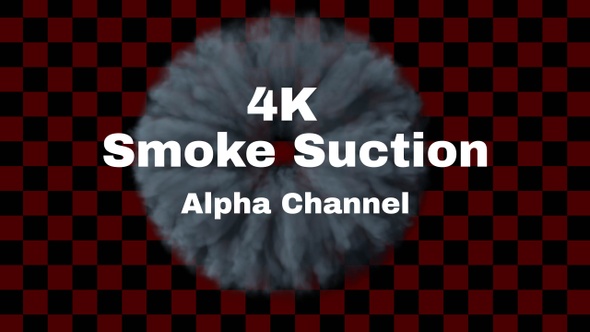Smoke Suction 4k Alpha Loop alt