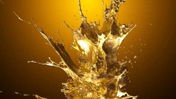 Liquid Gold Splash