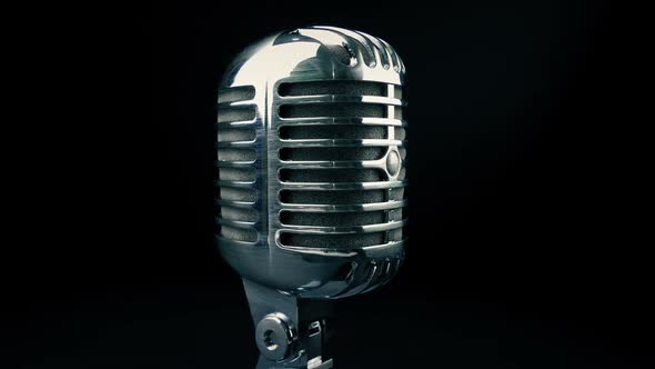 Retro Microphone 