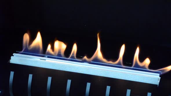 Modern Bio Fireplot Fireplace on Ethanol Gas