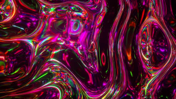 Colorful Liquid Abstract Animated Background