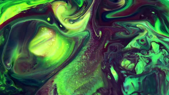 Abstract Colorful Sacral Liquid Waves Texture 58