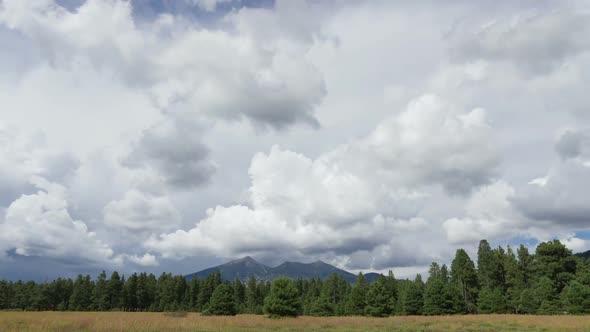 Storm Clouds Building Over Humphreys Peak Part 2