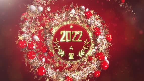 Christmas 2022 Red Background