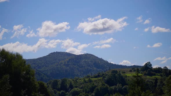 Clouds Over the Mountains