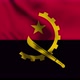 Angola Flag Animation Loop Background - VideoHive Item for Sale