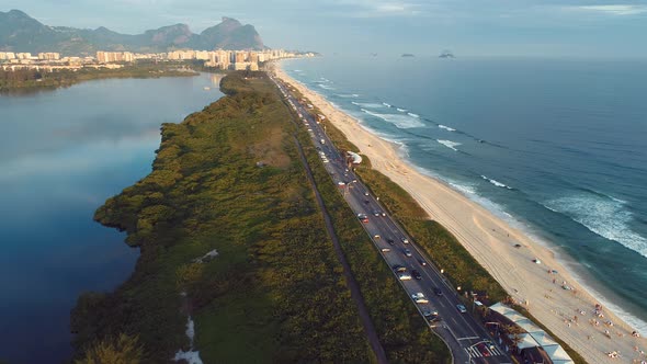 Rio de Janeiro Brazil. International travel landmark. Vacation destination