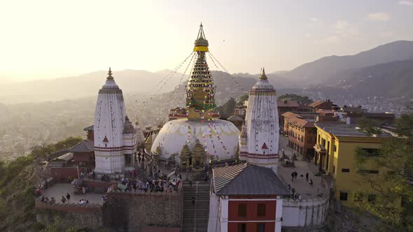 Swayambhunath Stupa in Kathmandu Nepal