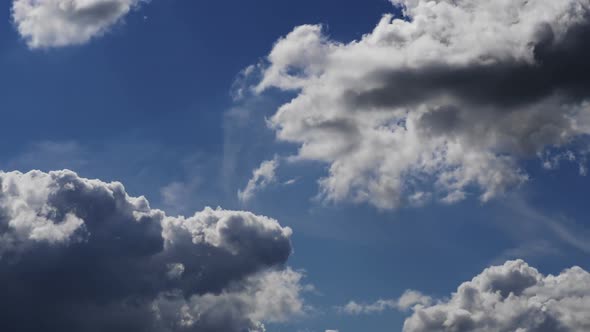 Summer Sky, Clouds Time-Lapse