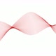 Amazing red color shape line wave animated on white background - VideoHive Item for Sale