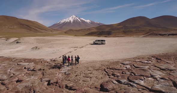 Red Rocks (Piedras Rojas) in Atacama Desert