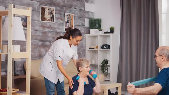 Senior Couple Physiotherapy