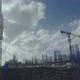 Timelapse The Crane Works At The Site - VideoHive Item for Sale