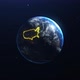 Realistic Earth Zoom To America - VideoHive Item for Sale