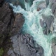 Aerial view on the  mountain river Glomaga, Marmorslottet, Mo i Rana,Norway - VideoHive Item for Sale