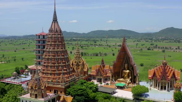 Wat Tham Khao Noi and Wat Tham Sua in Kanchanaburi Thailand