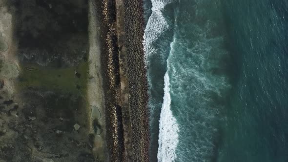 Beautiful Nusa Dua beach drone footage in Bali. This footage was shot during Sunrise time.