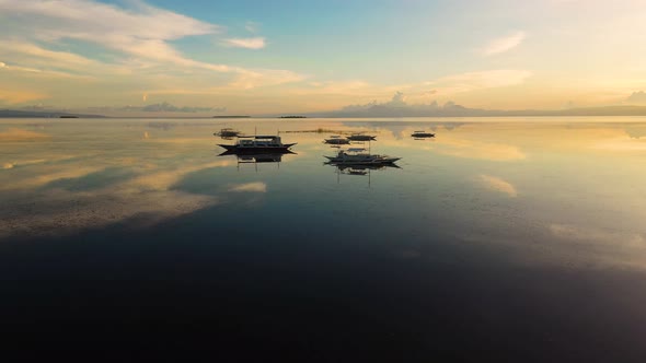 Sunset Over the Sea alt