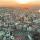 aerial shot of istanbul at sunset - VideoHive Item for Sale