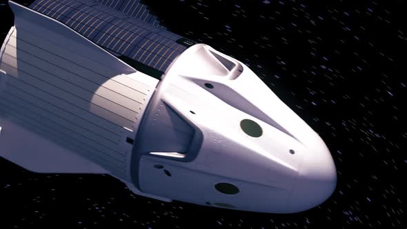 Commercial spaceship flight to Earth