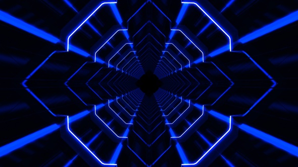 Sci Fi Room Tunnel Background