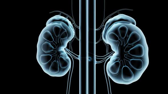 Kidneys Xray Loop  Rotation