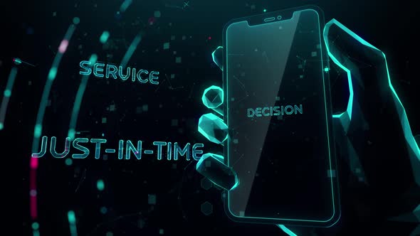 Realtime Marketing with Digital Technology Hitech Concept alt