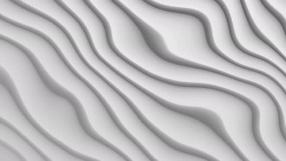 White Background. abstract wave