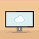 Animation of Cloud data computing, Business cloud marketing, Digital marketing technology. - VideoHive Item for Sale